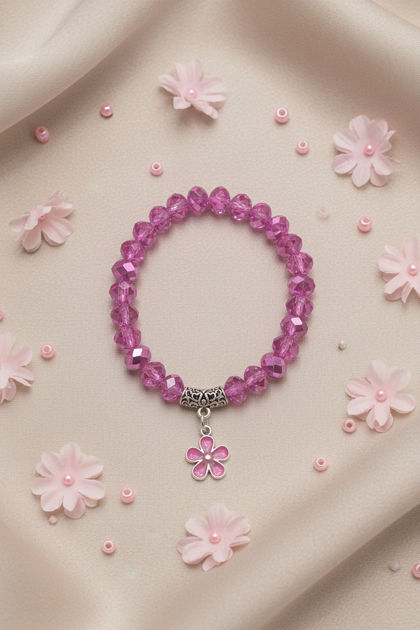 Pink Petal Charm