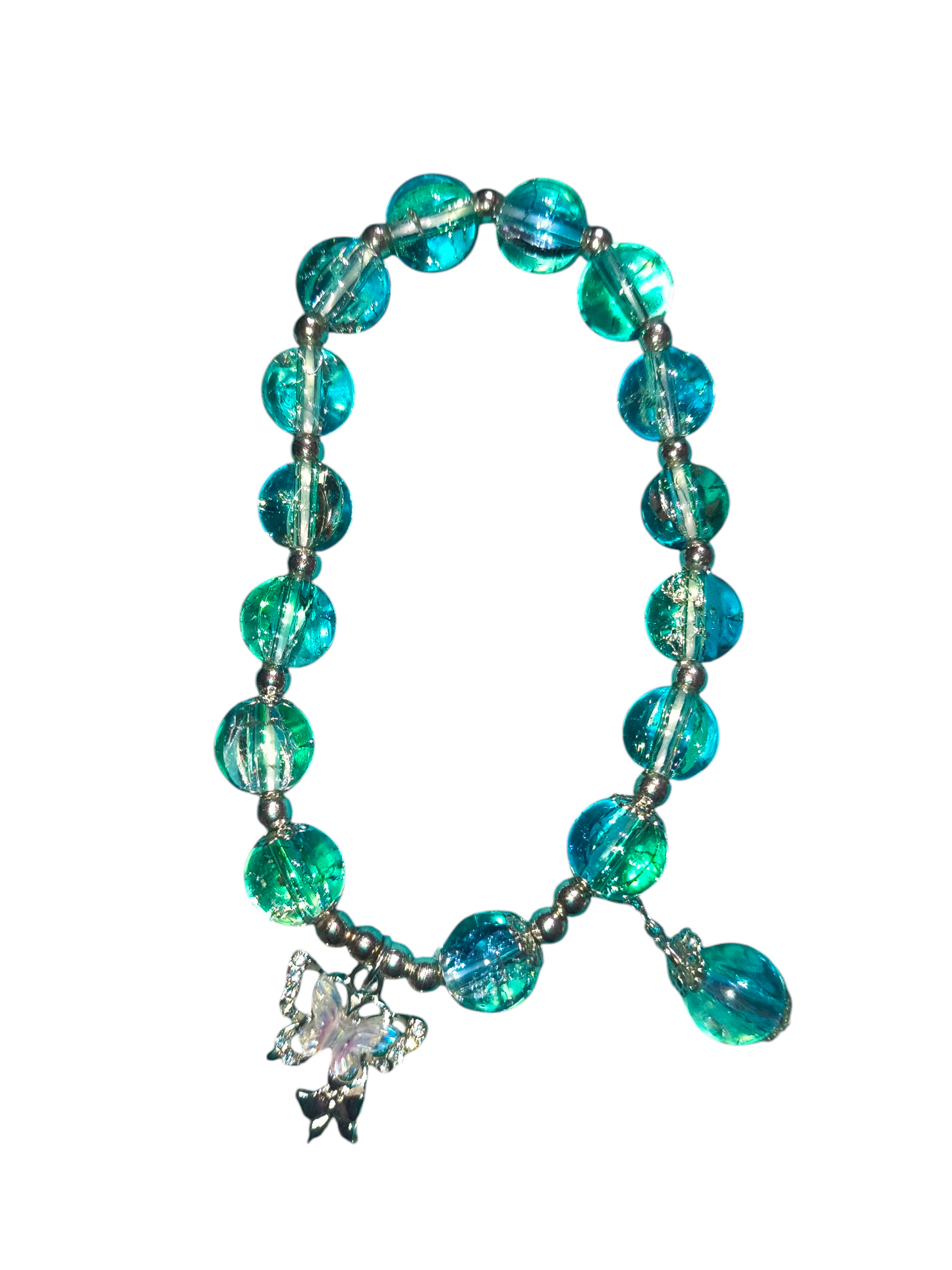 Aqua Bloom Bracelet