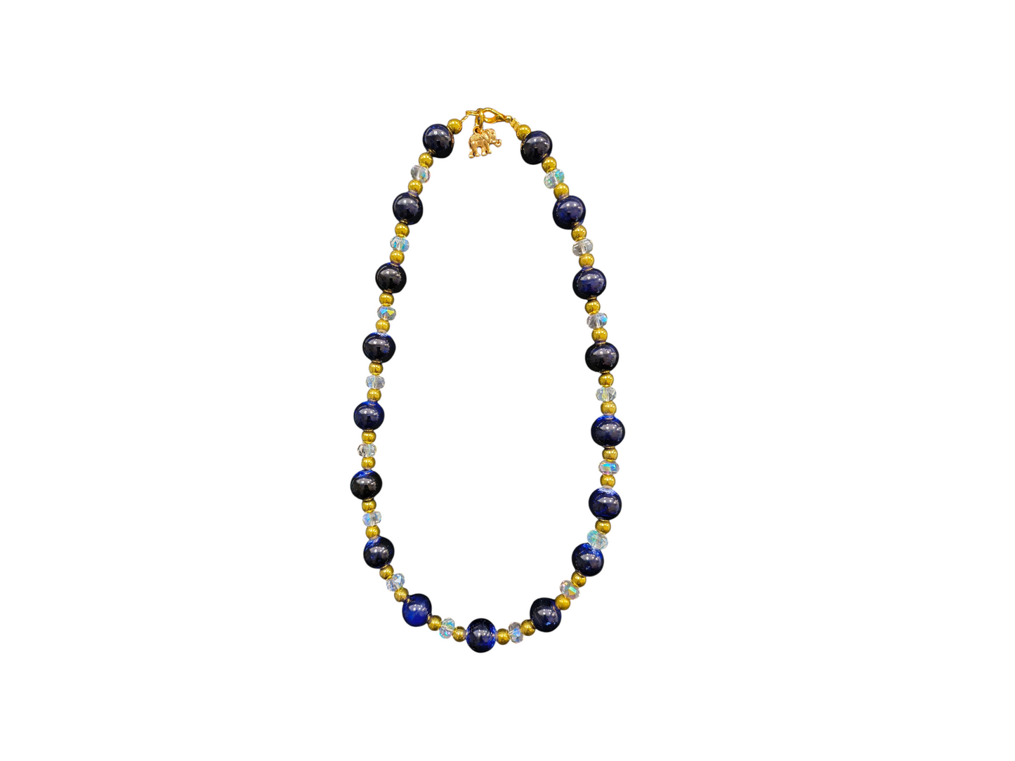 Lapis & Gold Harmony Necklace