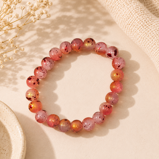 Strawberry Quartz Bracelet