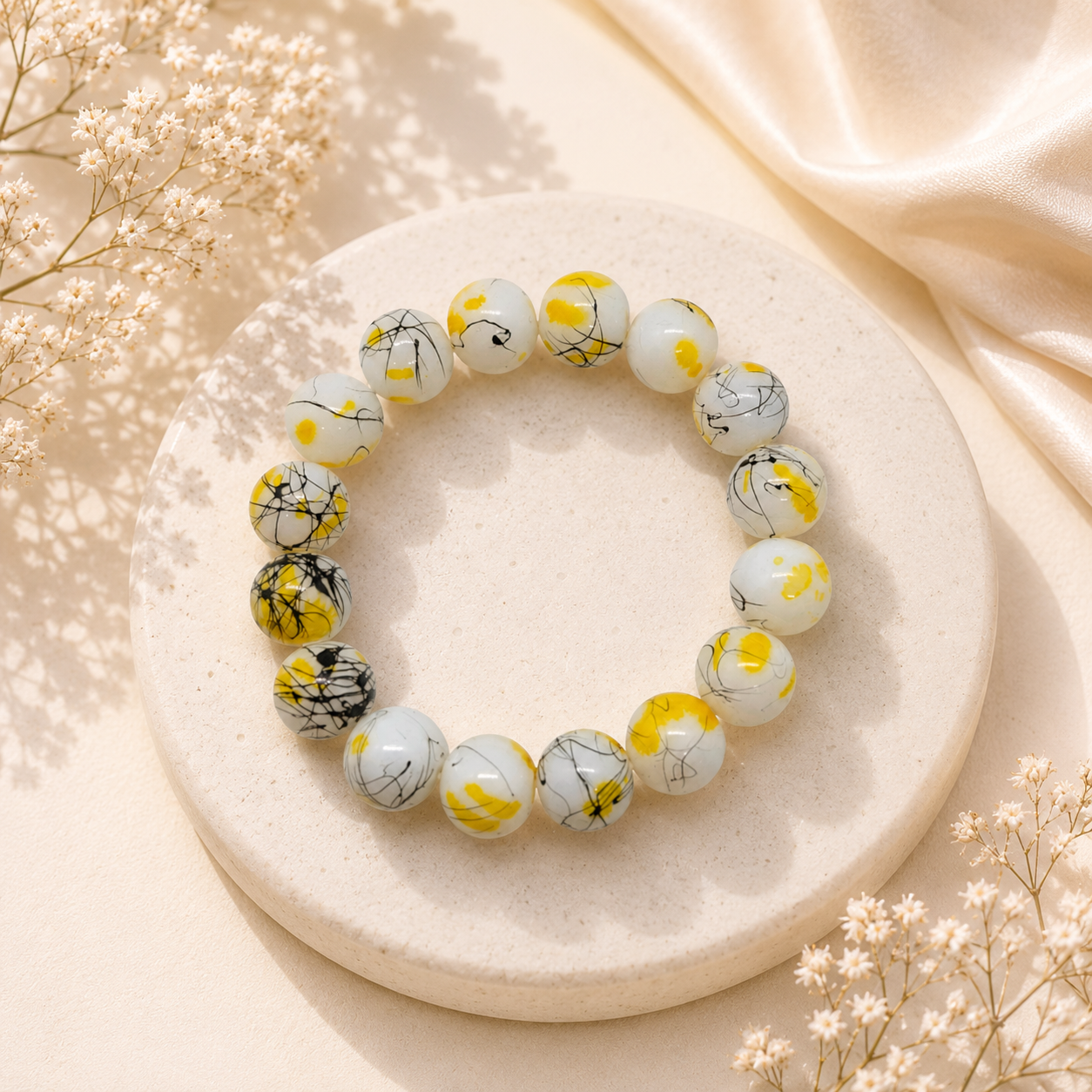 Sunshine Crackle Bracelet