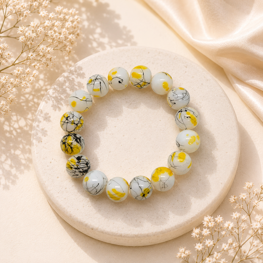 Sunshine Crackle Bracelet