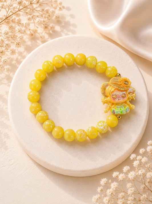 Sunflower Doll Bracelet