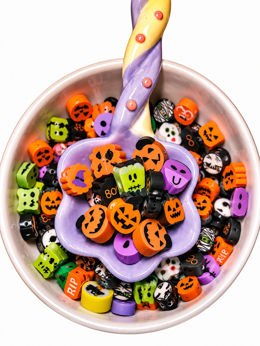 Halloween Polymer Clay Beads