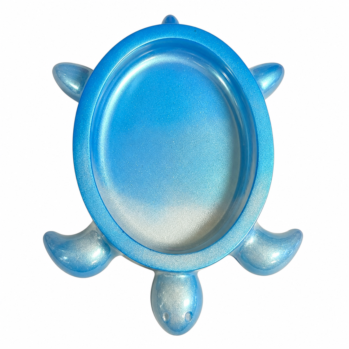 Ocean Blue Turtle Trinket Tray
