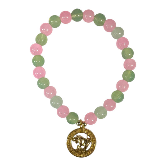 Taurus Rosy Glow Bracelet ♉