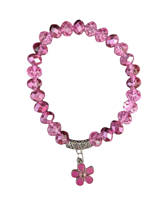 Pink Petal Charm