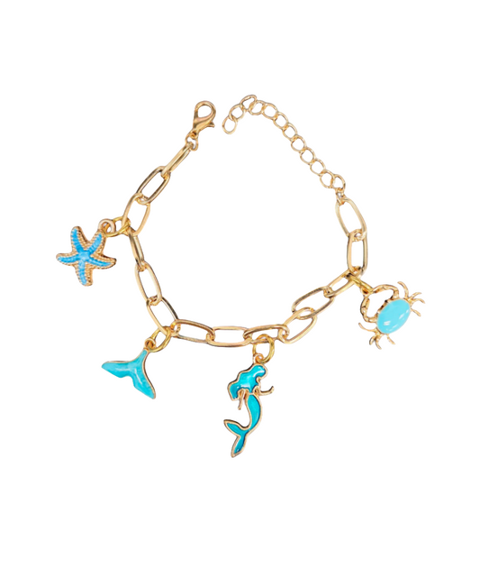 Sea Life Charm Bracelet