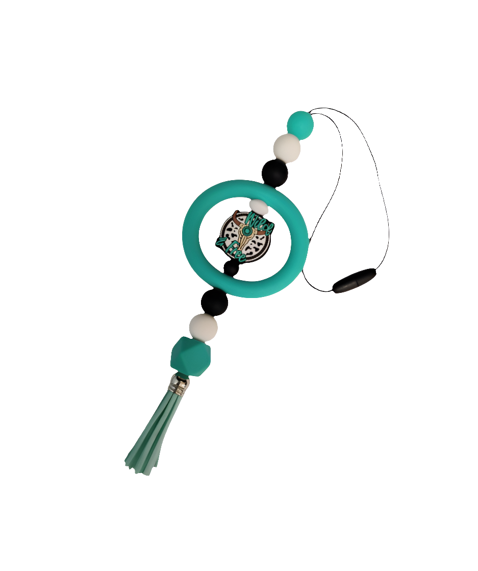 Wild & Free Car Charm