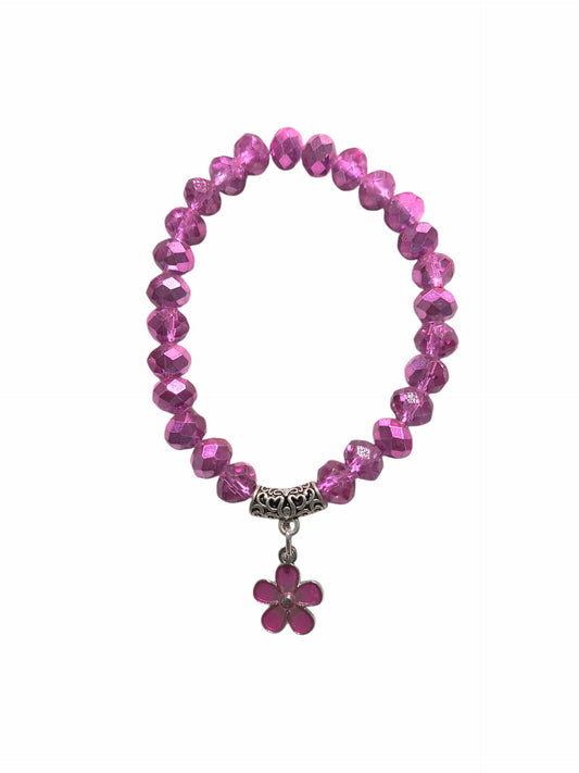 Pink Petal Charm