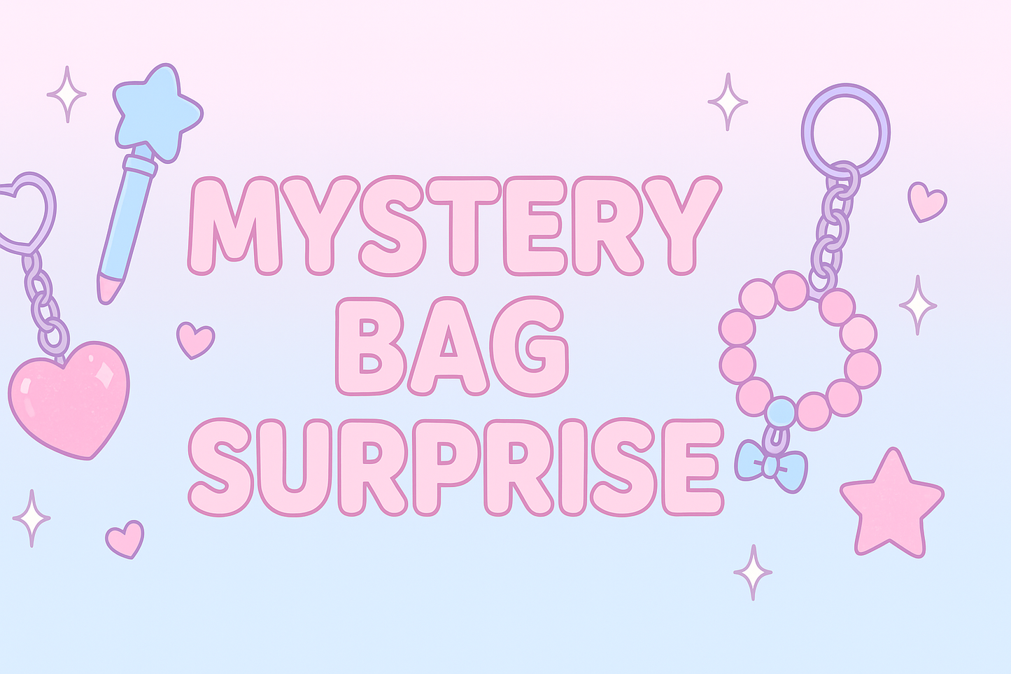 Mystery Phone charm keychain