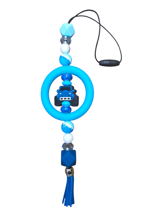 Blue Beast Keychain