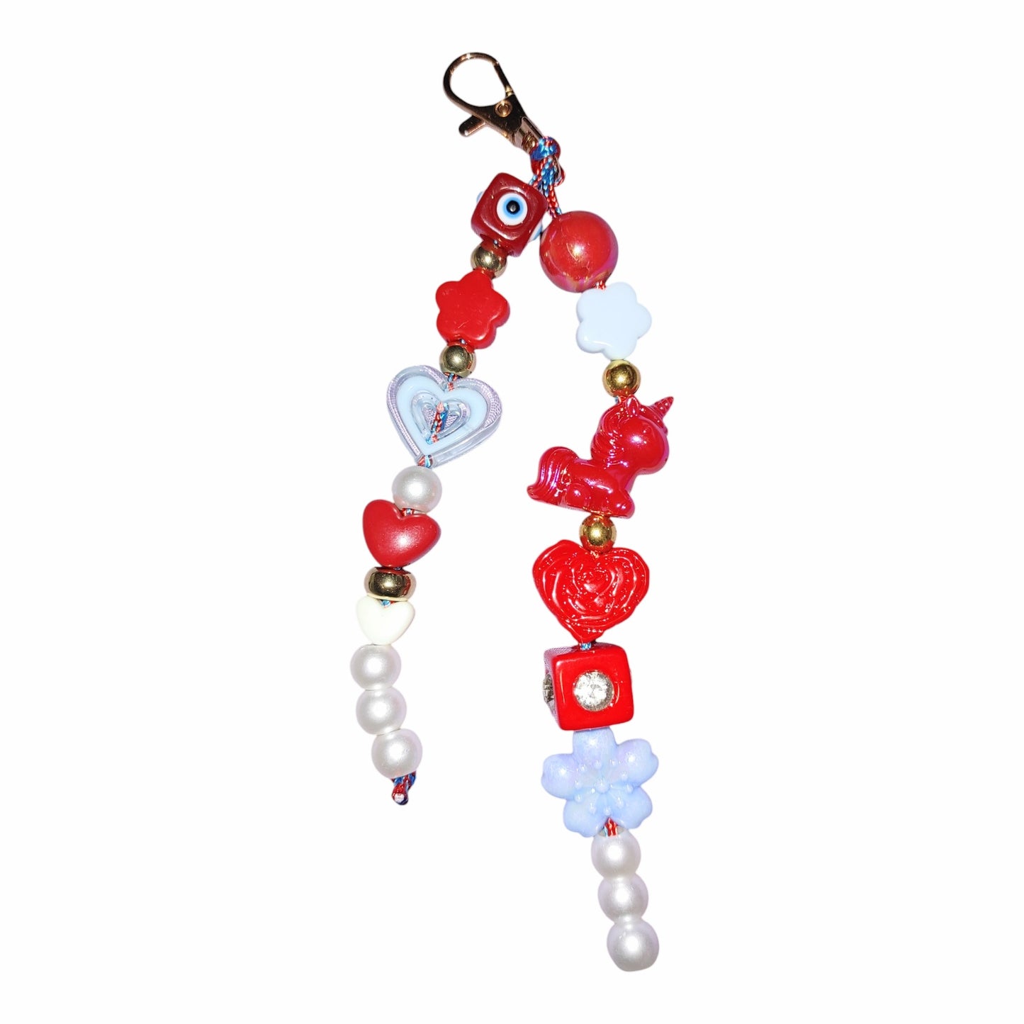 Cherry Unicorn Charm