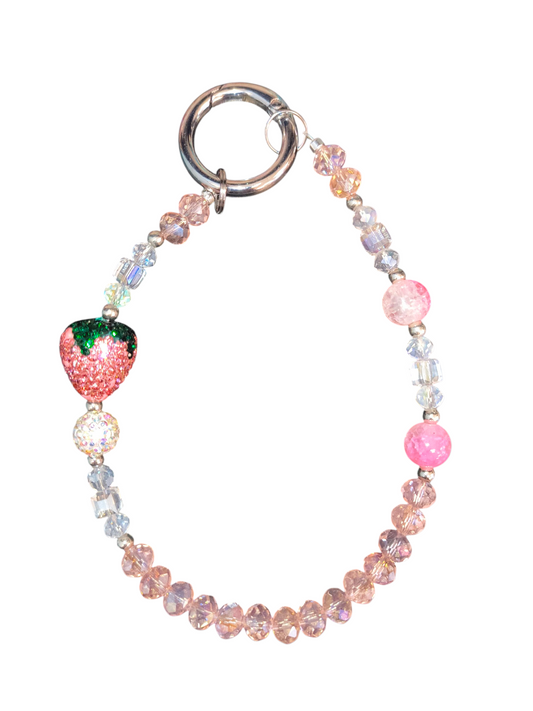 Cute Strawberry Keychain