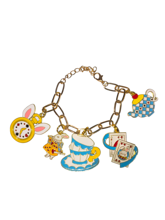 Tea Time Treasures Charm Bracelet