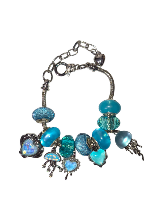 Jellyfish Jamboree European Bracelet